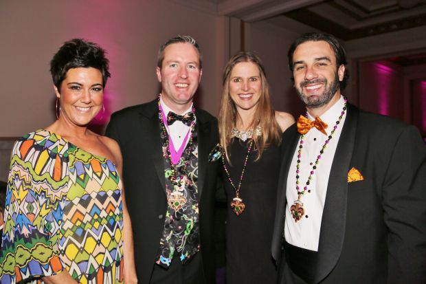 Dia and Paul Henkhaus, Susan and Aaron Perlut